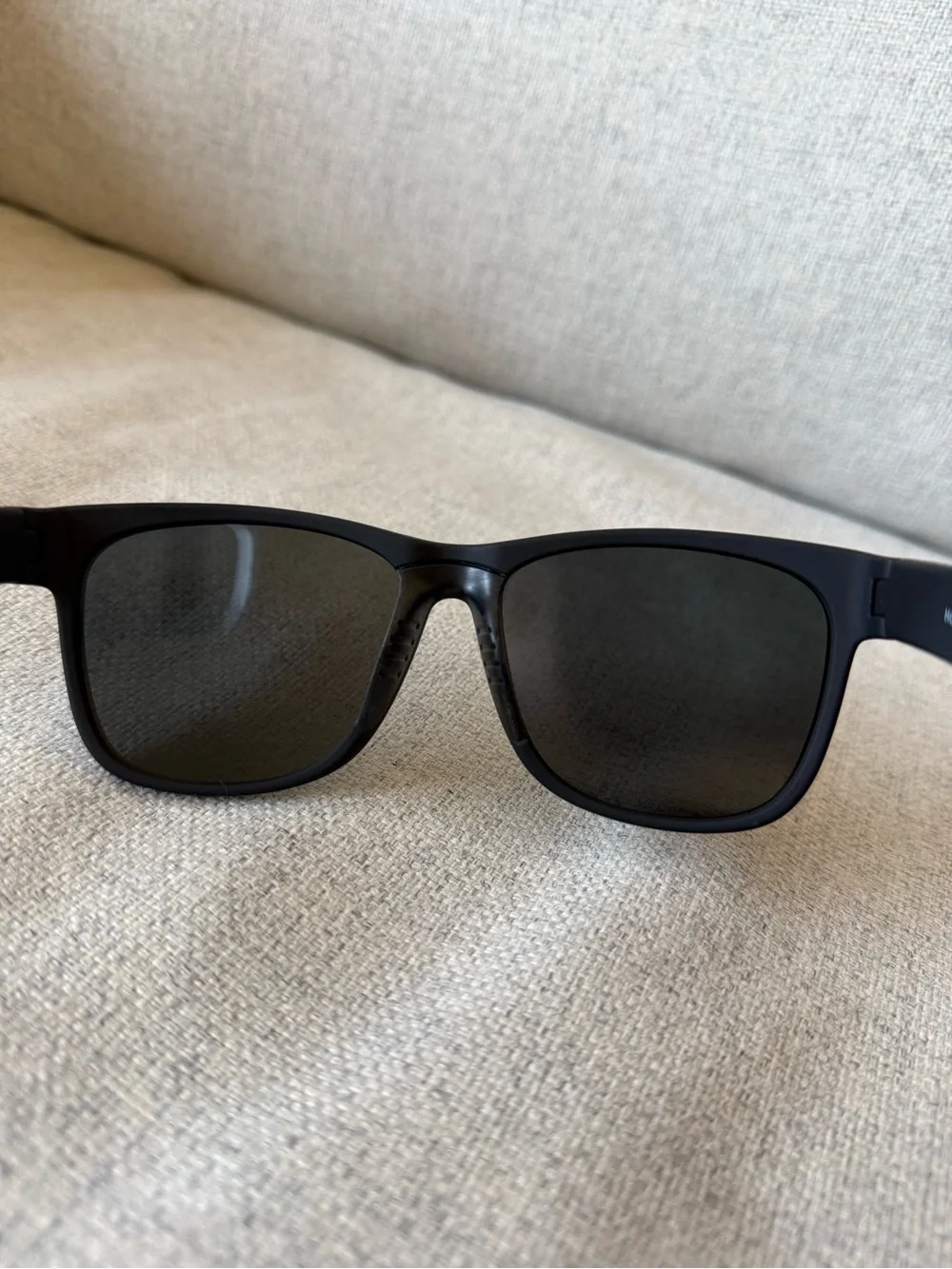 goodr Hooked on Onyx Classic Black Polarized Sunglasses, Large Fit, Unisex